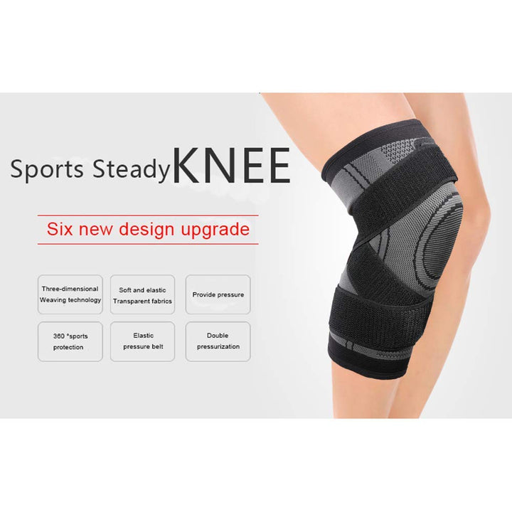 Knee Sleeve,Knee Pads Compression Fit Support-Knee Braces for Men & Women,Suitable for wearing all day,doing housework,weightlifting,basketball,running & other sports-Wear Anywhere Single(Black, S)