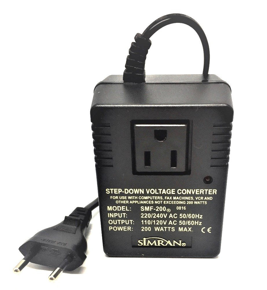 Simran SMF-200 Deluxe 200 Watts Step Down Voltage Conve