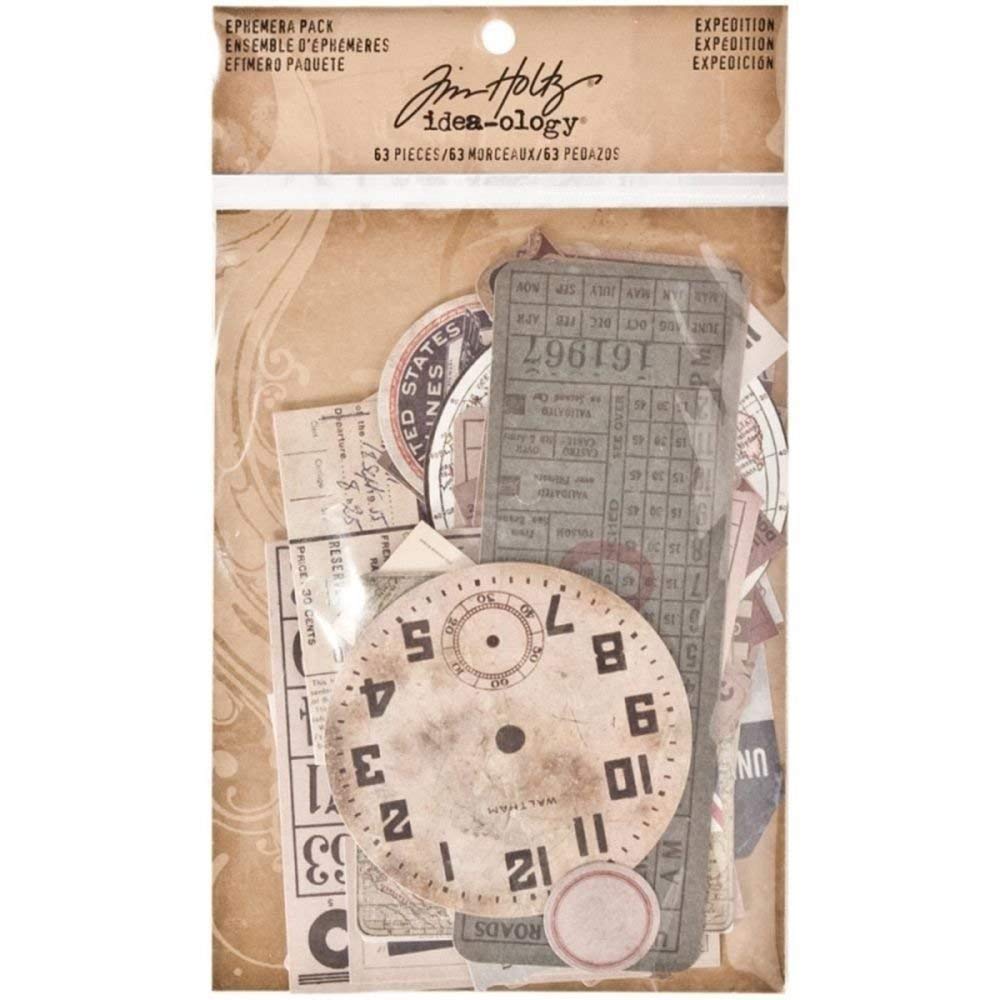 Ephemera Pack, Multicolor, 63 Count