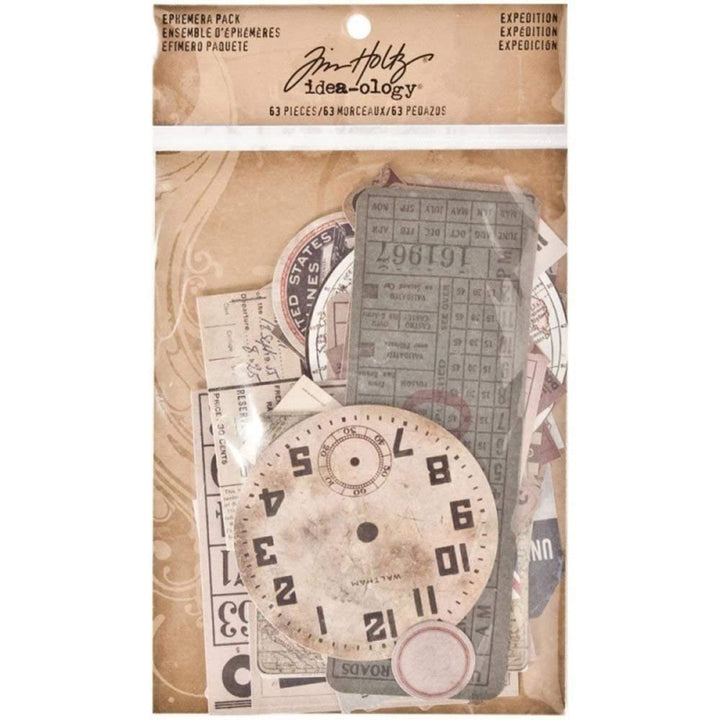 Ephemera Pack, Multicolor, 63 Count