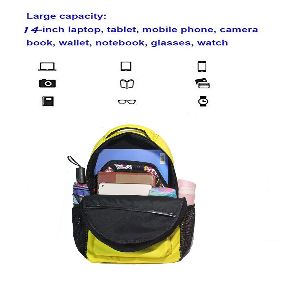Kcldeci Red Blue Fire Dragon School Laptop Backpack Galaxy Teens Girls Boys Kids Bags Bookbag, Monster Animal Water Resistant College Travel Computer Notebooks Daypack for Men Women