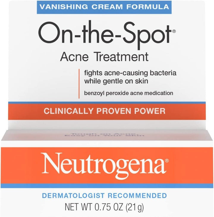 Neutrogena On-The-Spot Acne Treatment Vanishing Cream F