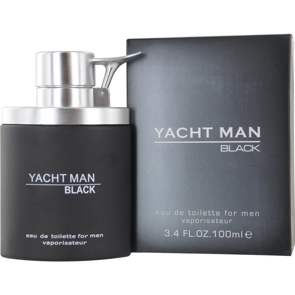 Yacht Man Black By Edt Spray 100.55 ml