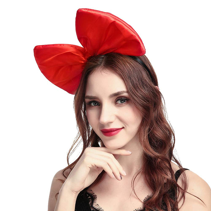 Ztl Women Huge Bow Headband Hairband Hair Hoop Costume 