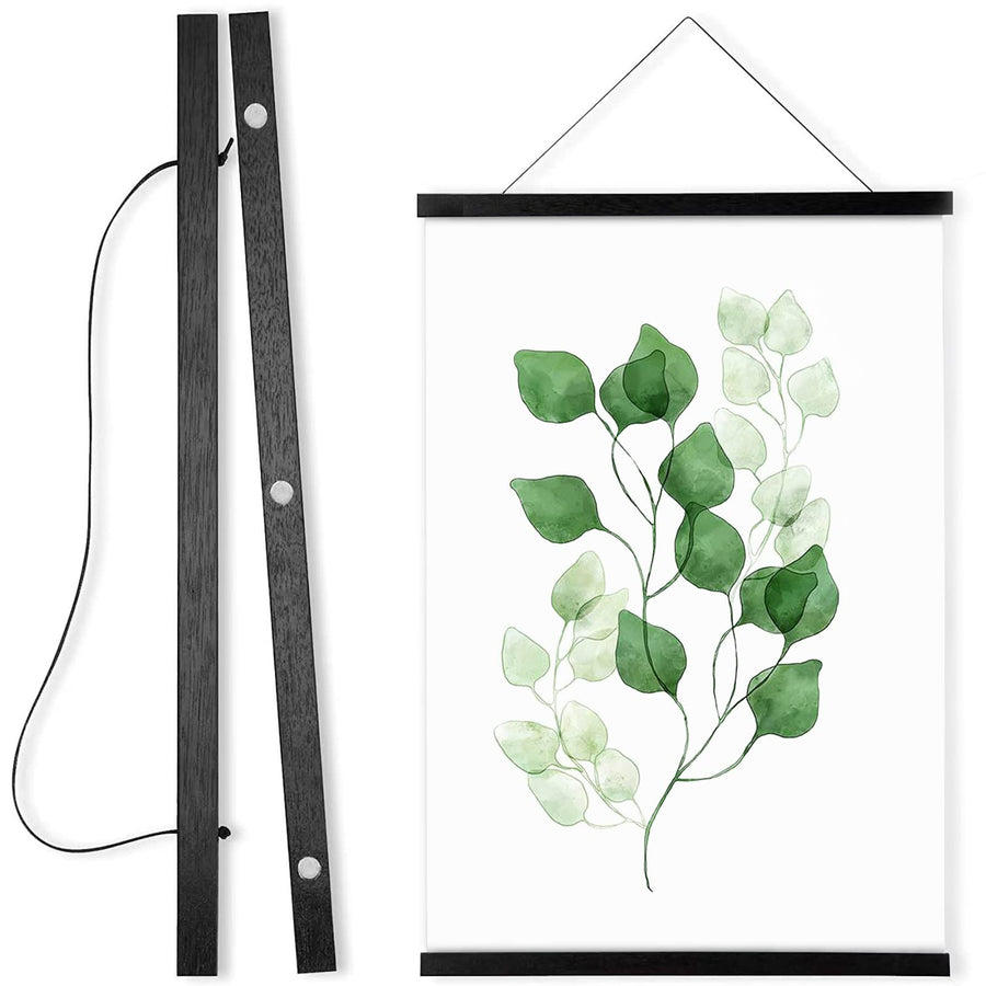 WITCOLOR Magnetic Poster Hanger Frame, Black Magnet Pos