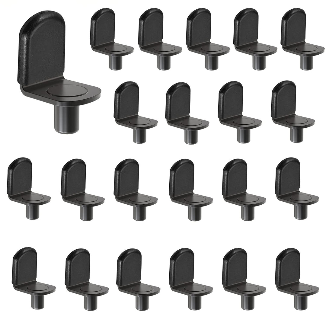 Shelf pins, Glass Supports Furniture Cabinet Closet Bookcase Shelf Bracket-Style Pegs 30 Pack.