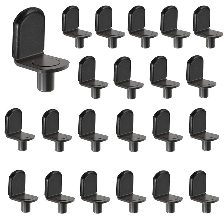 Shelf pins, Glass Supports Furniture Cabinet Closet Bookcase Shelf Bracket-Style Pegs 30 Pack.