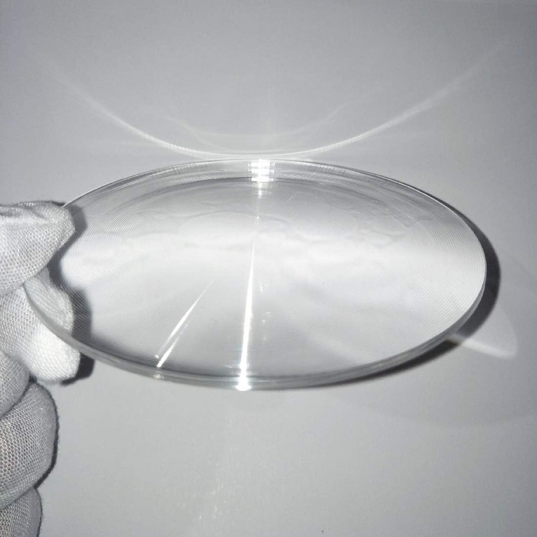 Fresnel Lens, Diameter 100mm (4&#39;&#39;), Focal Length 50mm, Acrylic Lens (not Glass), for Physics Classroom, Solar Heating, Magnifiying. (Focal Length 50mm)