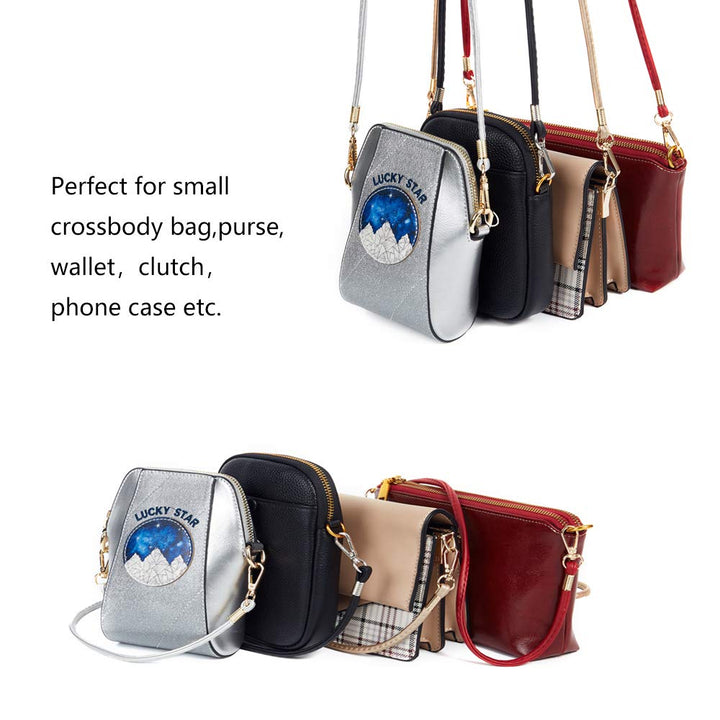 Xiazw Thin Soft PU Leather Crossbody Replacement Chain 