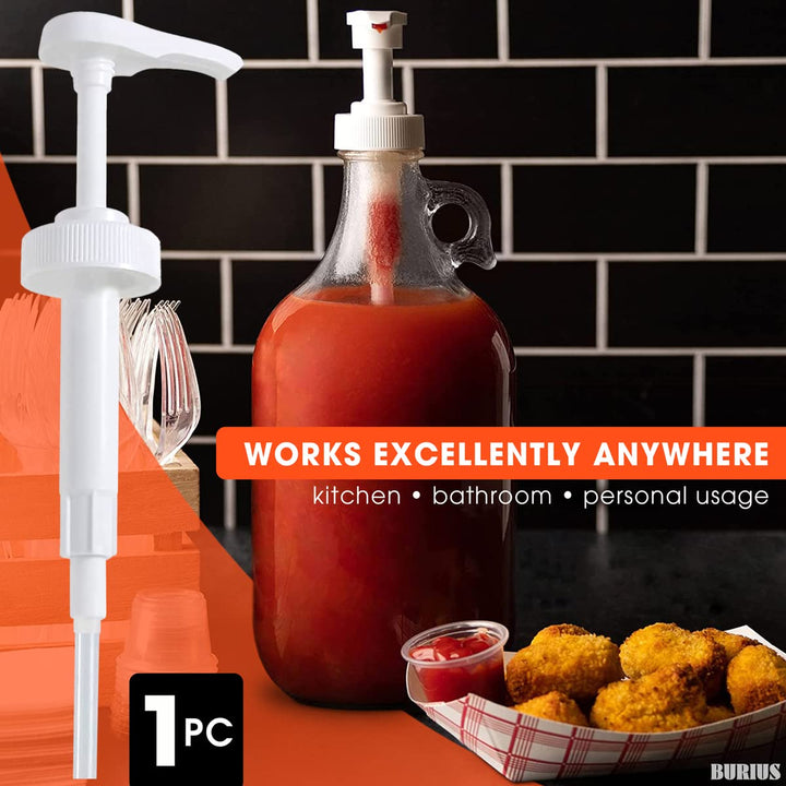 Pump for Gallon (Fits with Most Gallon Bottles Shampoo 