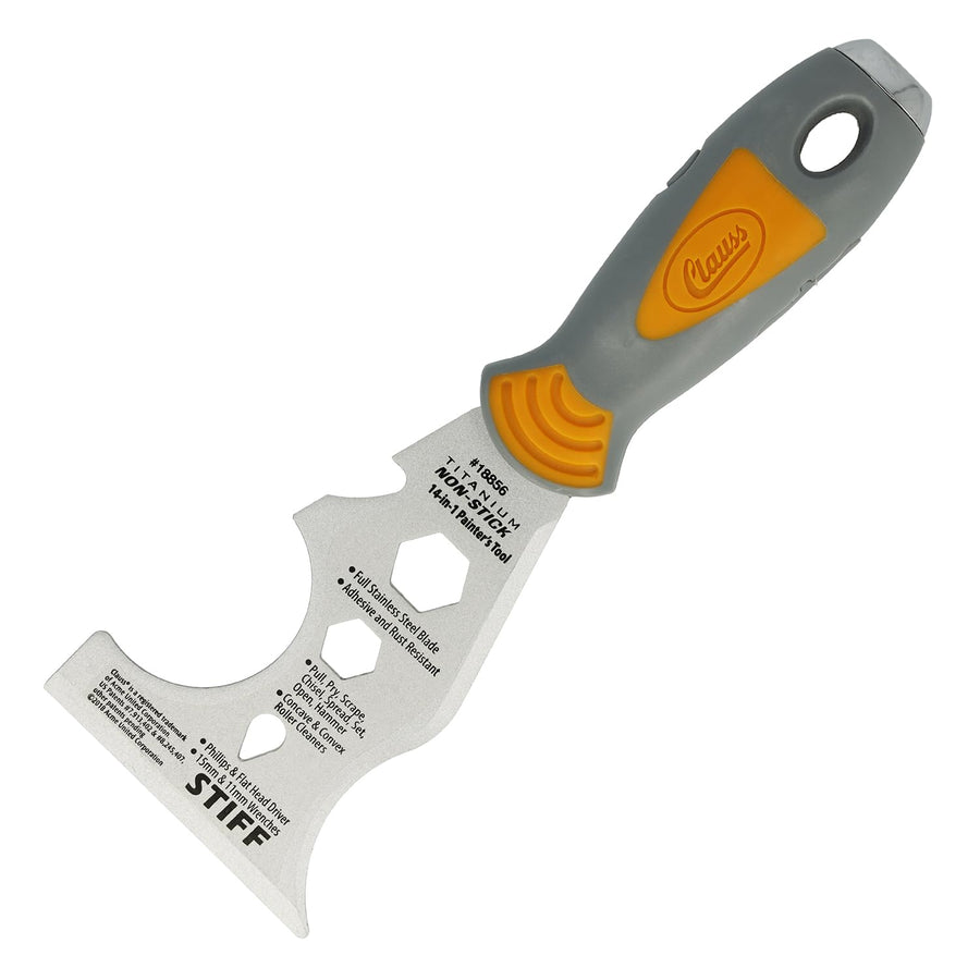 18856 14-in-1 Titanium Non-Stick Painter's Tool with Philip's and Flat-Head Driver