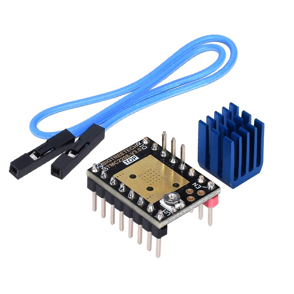 3D Printer Part Stepstick Mute TMC2130 V3.0 Stepper Motor Driver with Heat Sink for SKR V1.3 Ramps 1.6 1.5 GEN L Control Board (SPI Mode)