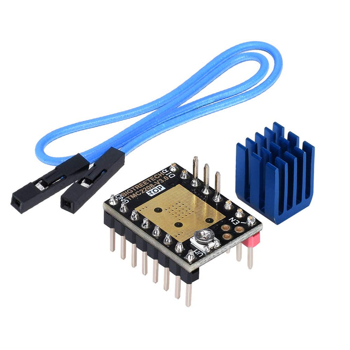 3D Printer Part Stepstick Mute TMC2130 V3.0 Stepper Motor Driver with Heat Sink for SKR V1.3 Ramps 1.6 1.5 GEN L Control Board (SPI Mode)