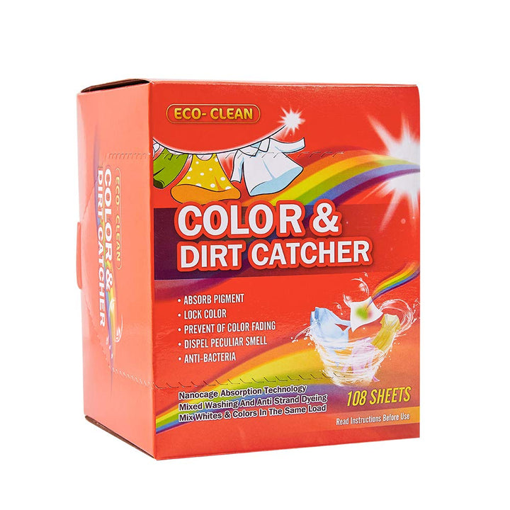 Dye Trapping Sheets, 108 Count Color Keeper Sheets for 