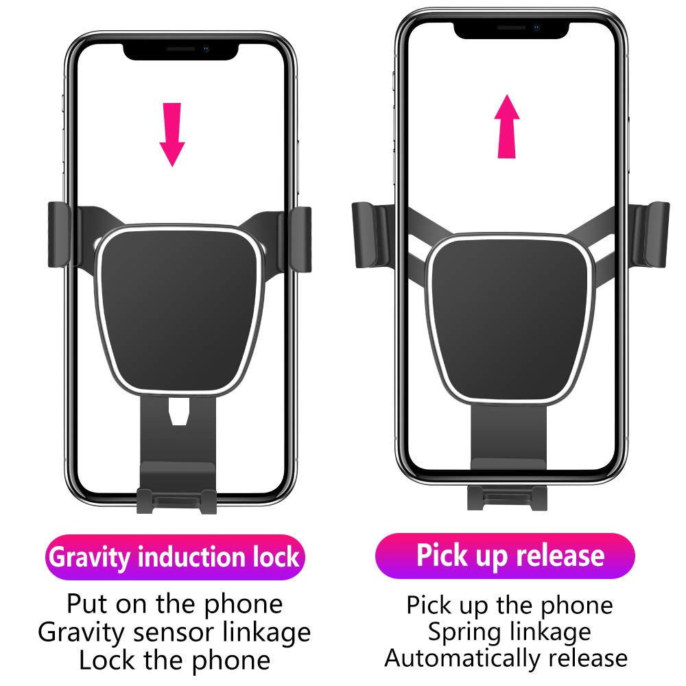 LUNQIN Car Phone Holder for Lexus LX 570 LX570 2016-202