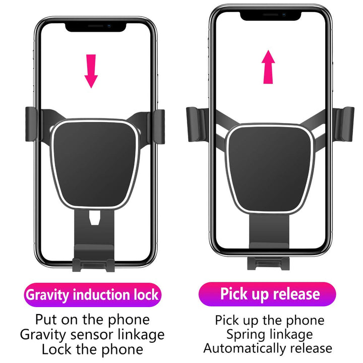 LUNQIN Car Phone Holder for Lexus LX 570 LX570 2016-202