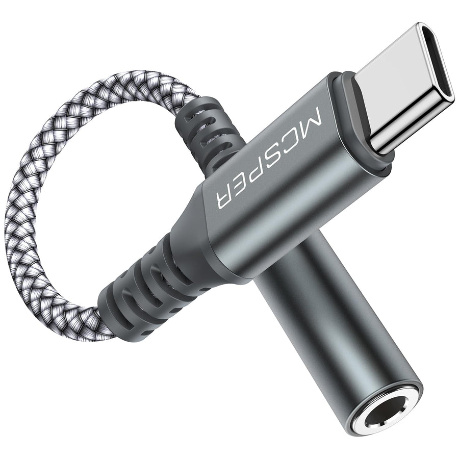 USB Type C to 3.5mm Female Adapter,USB C to Aux Audio D