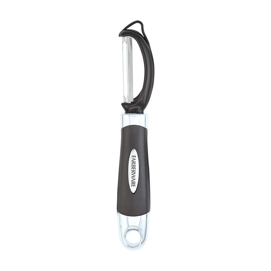 Euro Peeler, a Kitchen Essential for Quick and Easy Peeling of Produce, Chocolate, Cheeses and More. Features Hang-Hole for Easy Storage, Dishwasher Safe, Black