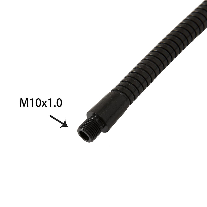 Gooseneck Microphone Arm,Flexible Gooseneck Microphone Stand12,Versatile Mounting for Most Stands Tripods Rigs Grips and Clamps ,Black