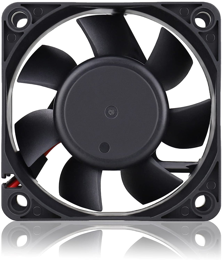 60mm x 60mm x 25mm 6cm 2 Wire Dc 24v Brushless Cooling Fan
