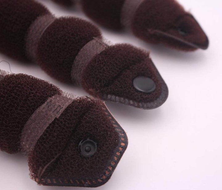 Women Lady Girls Magic Hair Styler Hair Twist Buds Spon