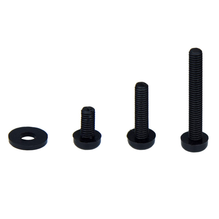 320pcs M3 Nylon Hex Spacer Standoff Kit Male Female Screw Nut Threaded Pillar Hex Standoff PCB Motherboard Circuit Board Standoffs Mounting Hardware Spacer Assortment Kit (Black)