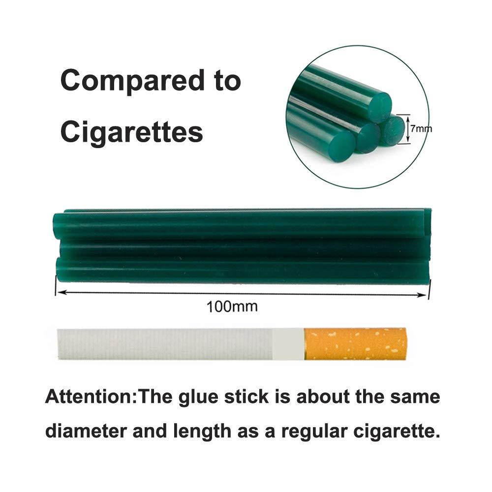 Colorful Hot Melt Glue Sealing Sticks for Letter Seal Stamp, Kids Mini Hot Glue Gun Art Gift Crafts, Home General Repair, 15 Colours, 75PCS, Diameter 7mm/0.28, Length 10cm/3.9