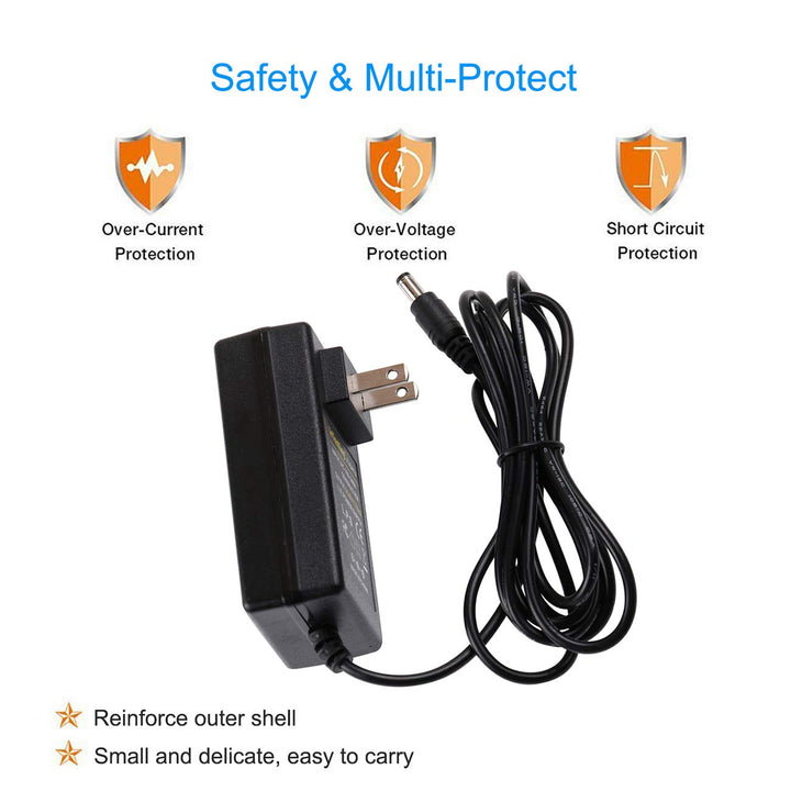 48V Power Adapter Supply for Polycom VVX 411 Power Supply, Polycom IP Phones VVX 300, 301, 310, 311, 400, 401, 410, 500, 501, 511, 600, 601, 611,Avaya Phones 1110, 1120e, 1140e, 1210, 1220, 1230