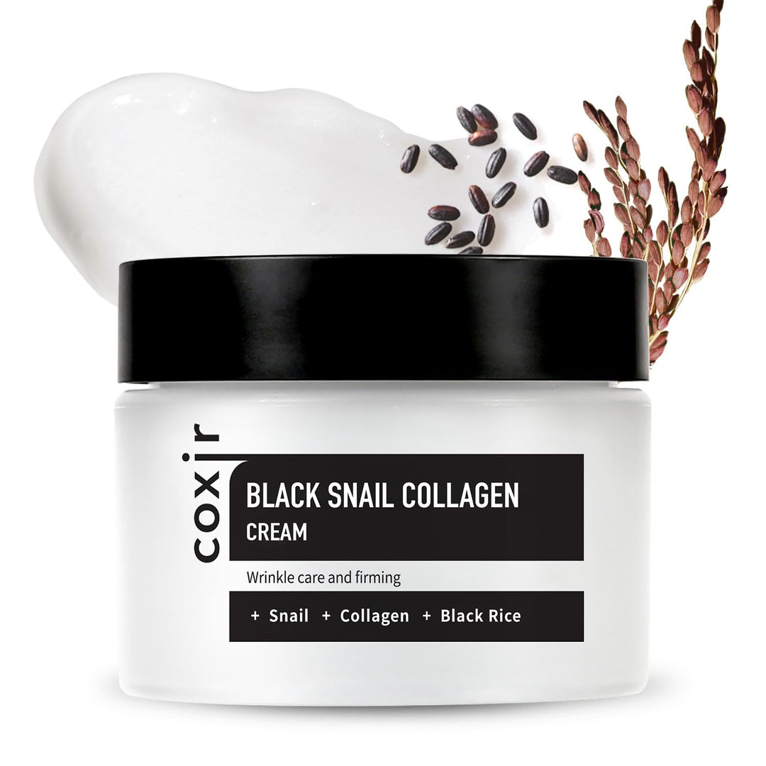 coxir BLACK SNAIL COLLAGEN CREAM l Snail Mucin, Collage