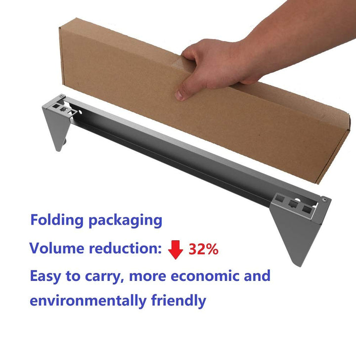 1U Folding 19 Inches Cold Rolled Steel Wall Mountable Simple Vertical Rack and Networking Euipment Rack Including Hardware for Assembly(1U100