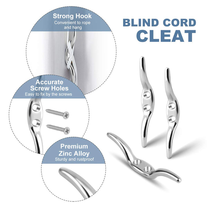 Magicfour Blinds Cord Cleat Baby Safety Rope Cleats, Sm