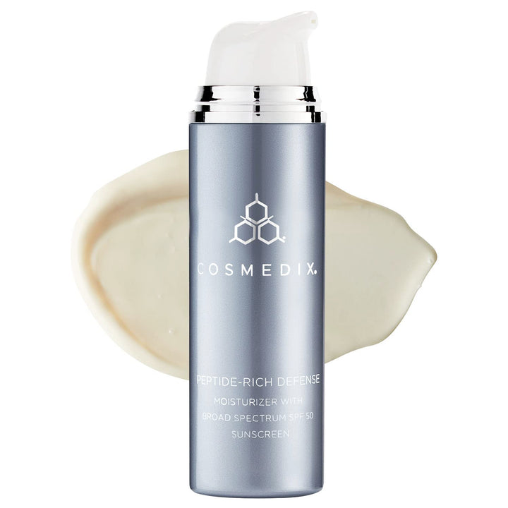 Cosmedix Peptide Rich Defense SPF 50 Cream, 1.7 Ounce
