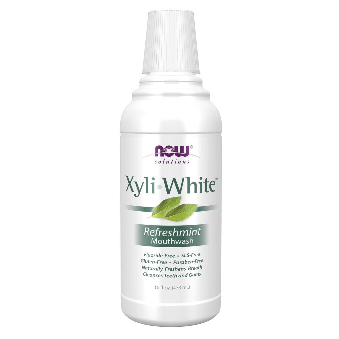 Xyliwhite Refreshmint Mouthwash, 16 FL OZ by Now Foods