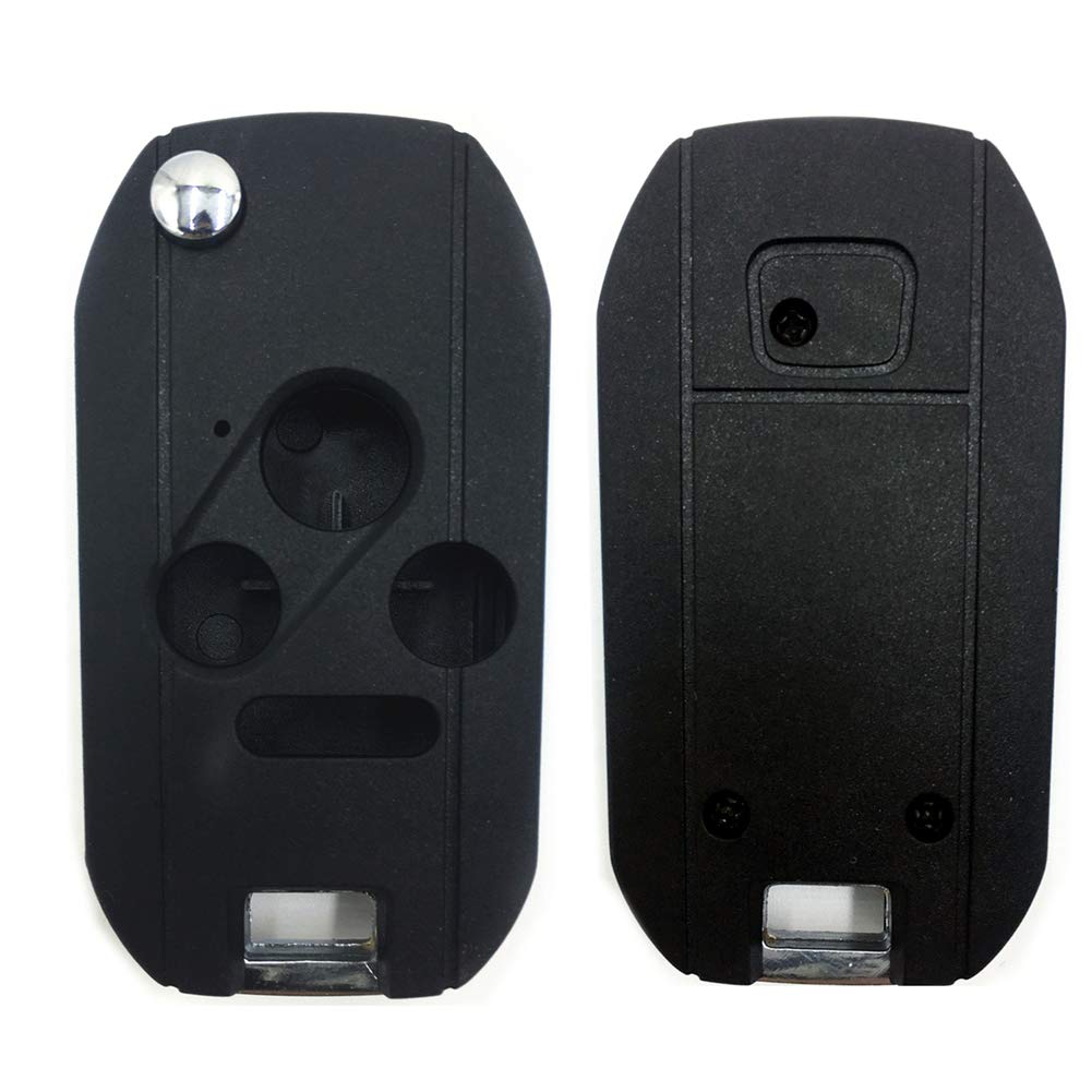 3+1 Buttons Flip Key Shell Case Fob fit for Accord CR-V Pilot Civic Keyless Remote Entry