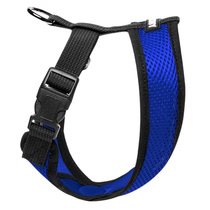 Comfort X Head In Harness - Blue, Medium - No Pull Small Dog Harness, Patented Choke-Free X Frame - Perfect on the Go Dog Harness for Medium Dogs No Pull or Small Dogs for Indoor and Outdoor Use