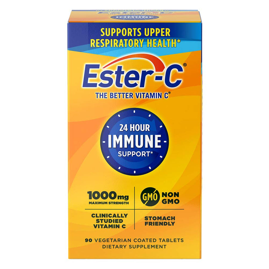 Ester-C Vitamin C, 1,000 mg, 90 Coated Tablets