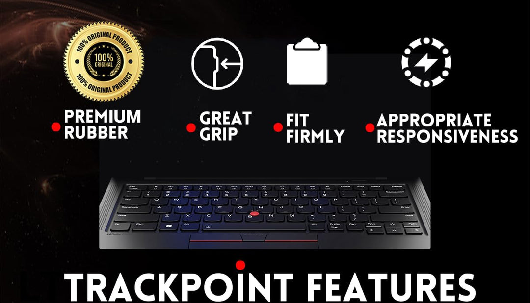 3 x Low Profile Trackpoint Caps Replacement for Lenovo Thinkpad X230s,X240,X250,X260,X270,X380 Yoga,Yoga 370,T440s,T450s,T460,T470,T480,S5,L470,P51,P71