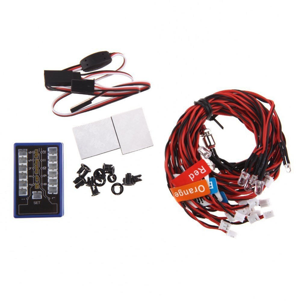 Andoer Highlight 12 LED Flashing Light System for RC Cars