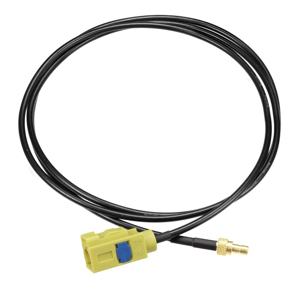 Eightwood XM Radio Cord Fakra Curry K Female to SMB Mal