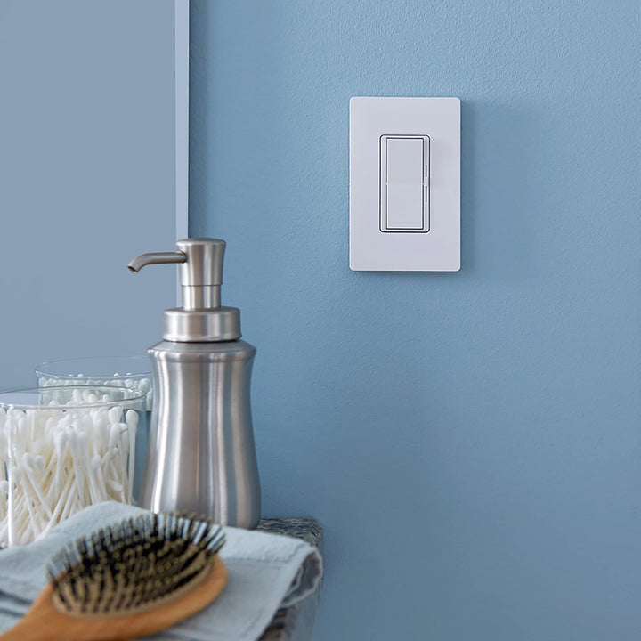 Claro 1 Gang Decorator Wallplate, CW-1-SS, Stainless