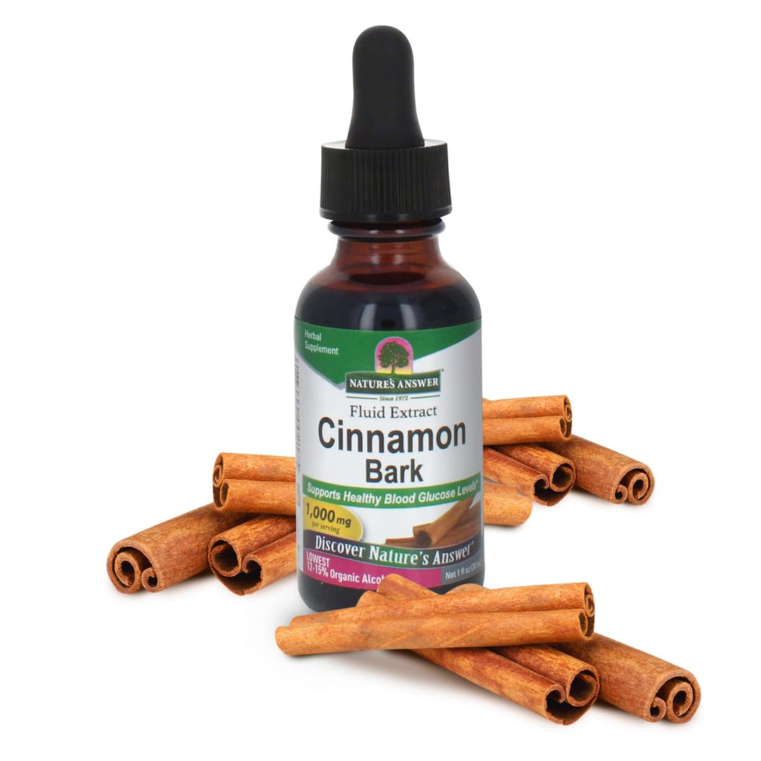 Nature&#39;s Answer Cinnamon Bark, 1-Fluid Ounce