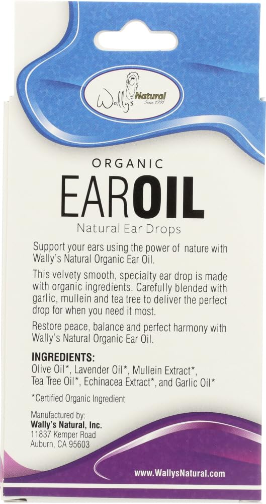 Wally&#39;s Organic Ear Oil - 1 Oz