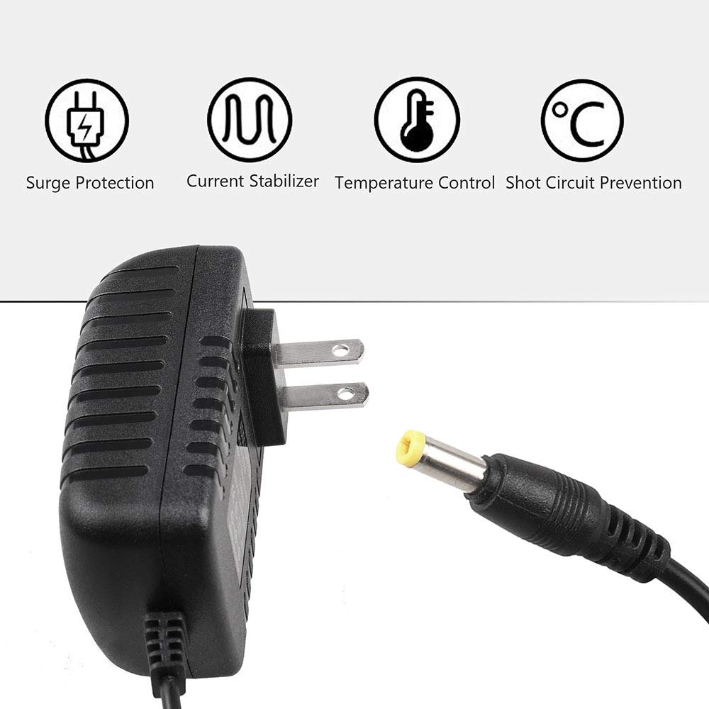 9V AC/DC Adapter Replacement for Korg KA350 KA-350 Volca FM volca bass volca Keys volca Beats Kick sequencer Analog Rythm Machine KROSS2 61 88 Keyboard MS-20 Mini MK-1S MicroKorg S