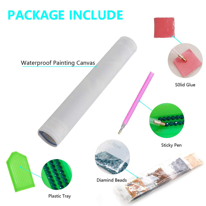 5D DIY Diamond Art Painting Kits for Adults,Moon Tree Full Drill Embroidery Paintings Rhinestone Pasted DIY Painting Cross Stitch Arts Crafts for Home Wall Decor 11.8×15.8Inches