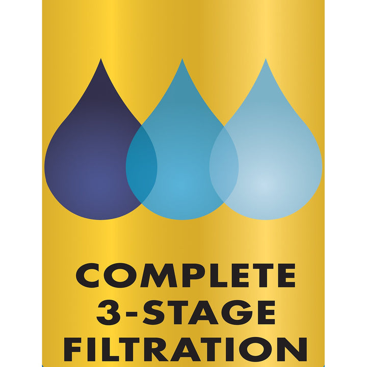 Aqua-Tech EZ-Change Replacement Filter Cartridges for Clear Aquarium Water, 5-15 Power Filters, Blue, EZ Change # 1 - 6 Count (Pack of 1)