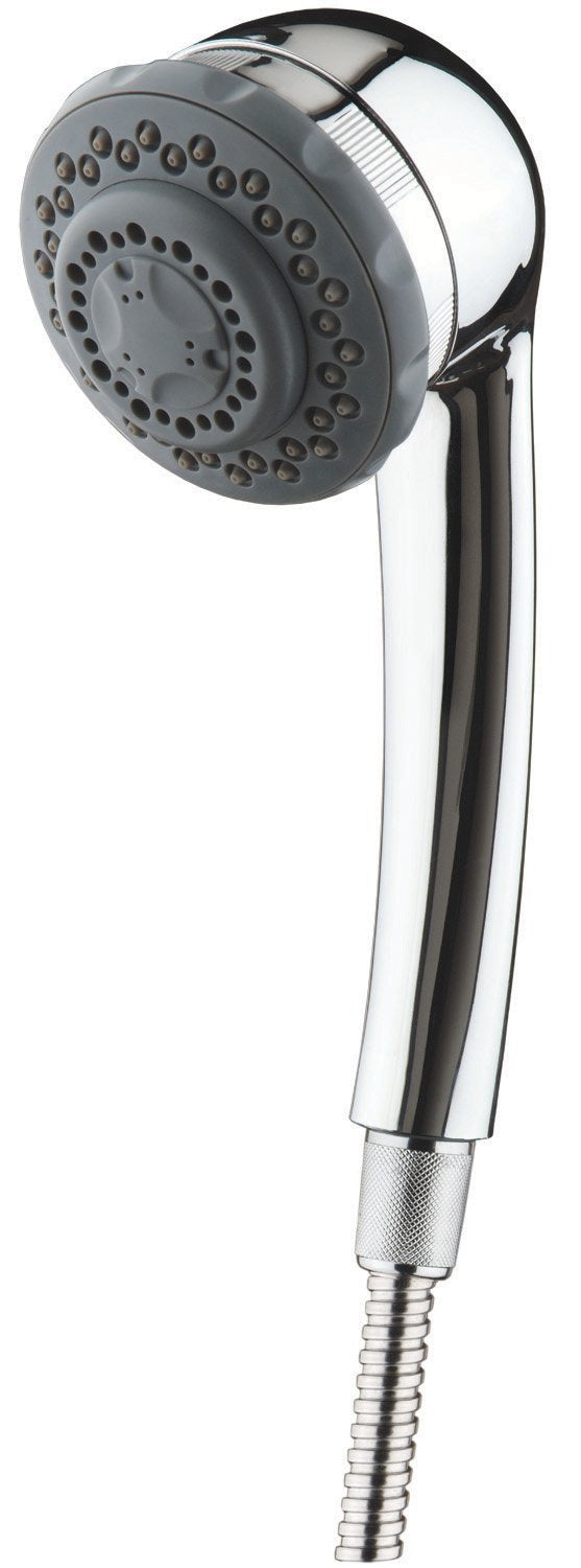 HSH-C135 Hand-Held Filtered Shower Head with Massage, Chrome Finish