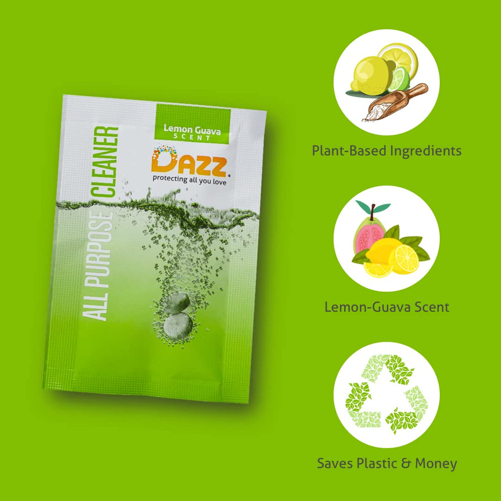 Dazz Natural Cleaning Tablets - All Purpose Cleaner Sta
