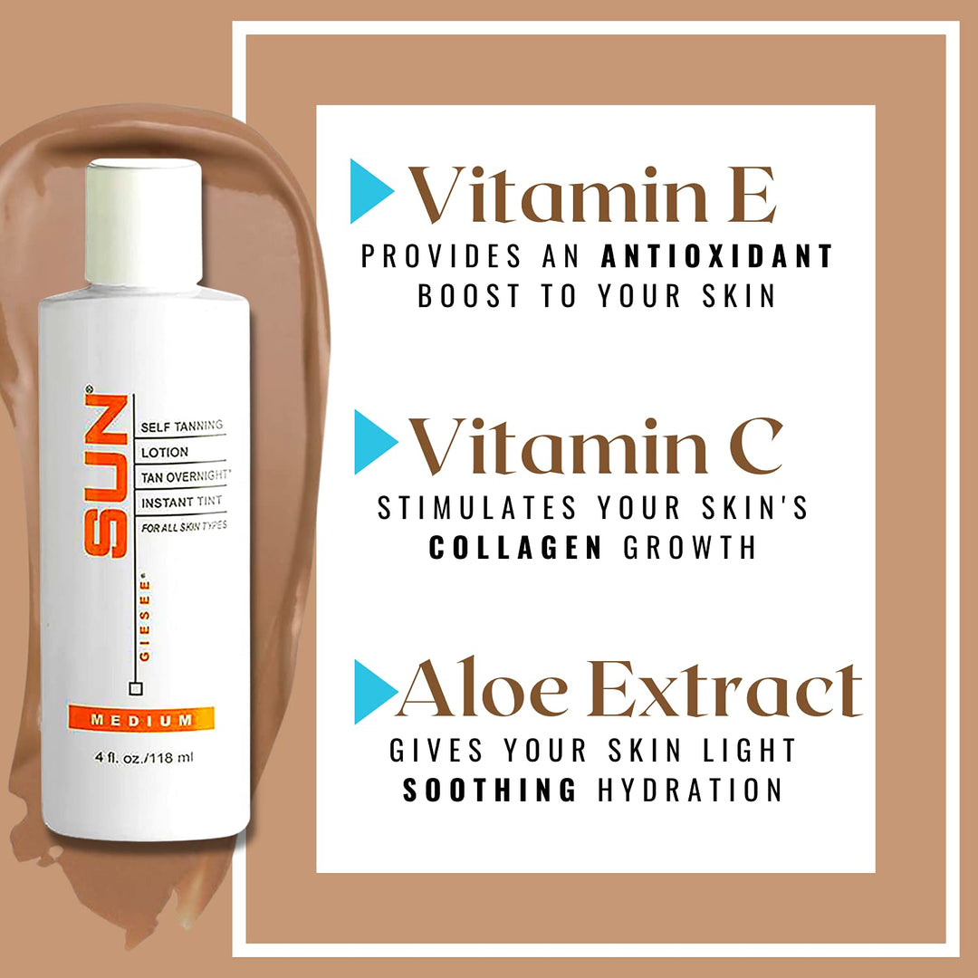 Tan Overnight Self Tanning Lotion 4 fl oz.