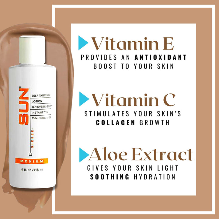 Tan Overnight Self Tanning Lotion 4 fl oz.