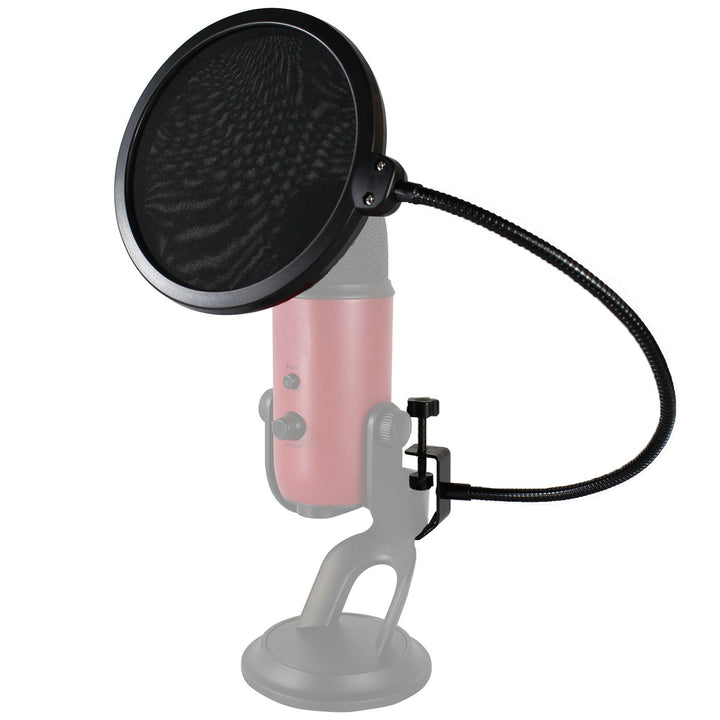 HDE Pop Filter for Mic, Microphone Filters Noise Reduct